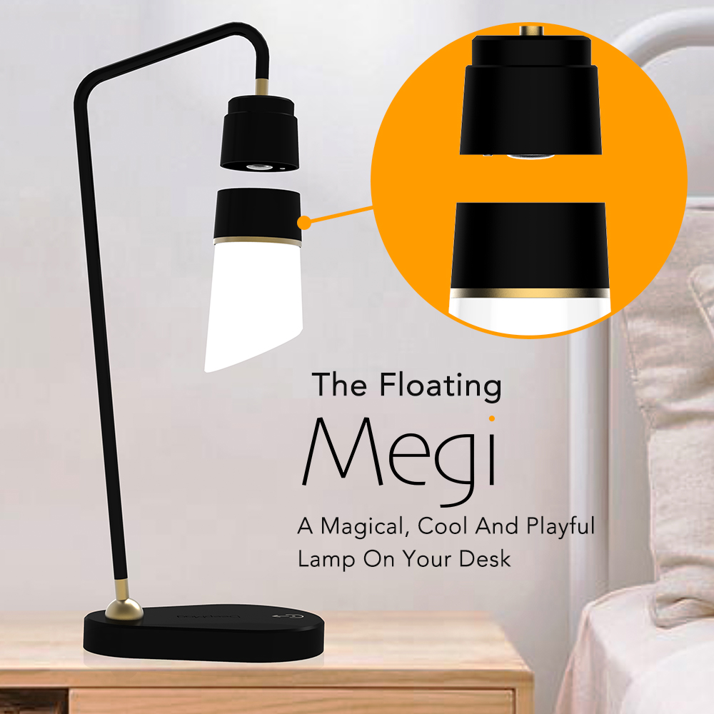 megi levitating desk lamp
